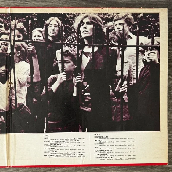 Vintage The Beatles 1962-1966 Vinyl Records - Picture 4 of 8